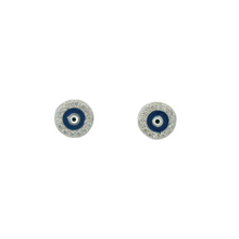 Load image into Gallery viewer, EVIL EYE EARRINGS