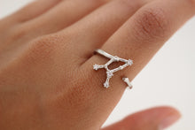 Load image into Gallery viewer, ARIES ZODIAC CONSTELLATION RING