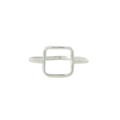 Sterling silver ring (Square)