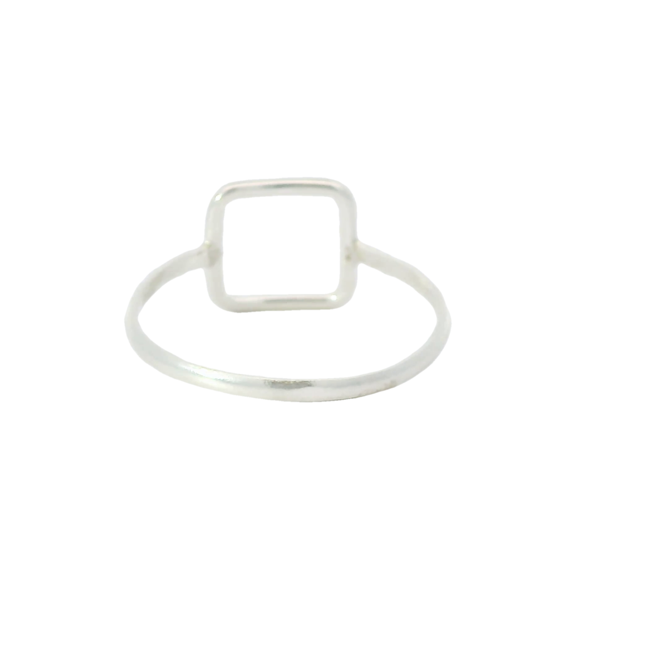 Sterling silver ring (Square)