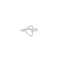 Sterling silver heart ring