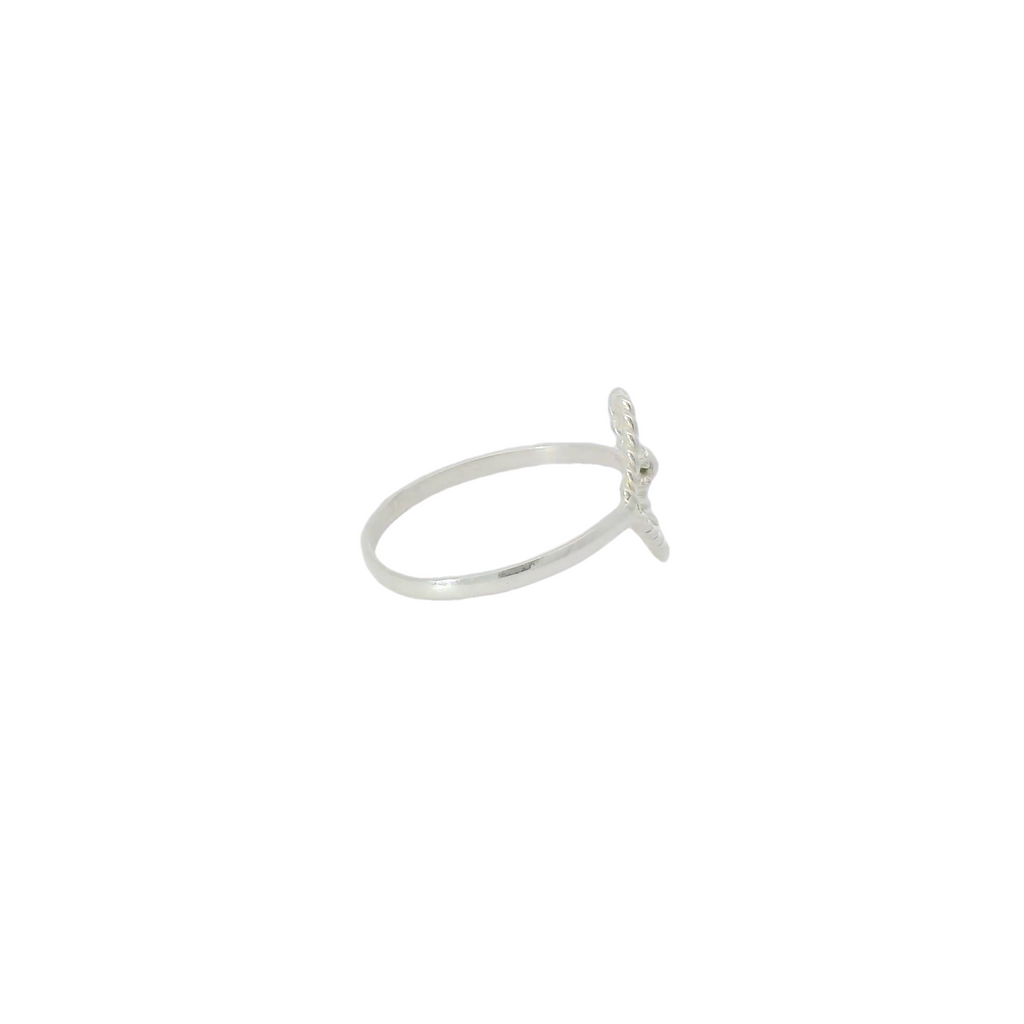 Sterling silver heart ring