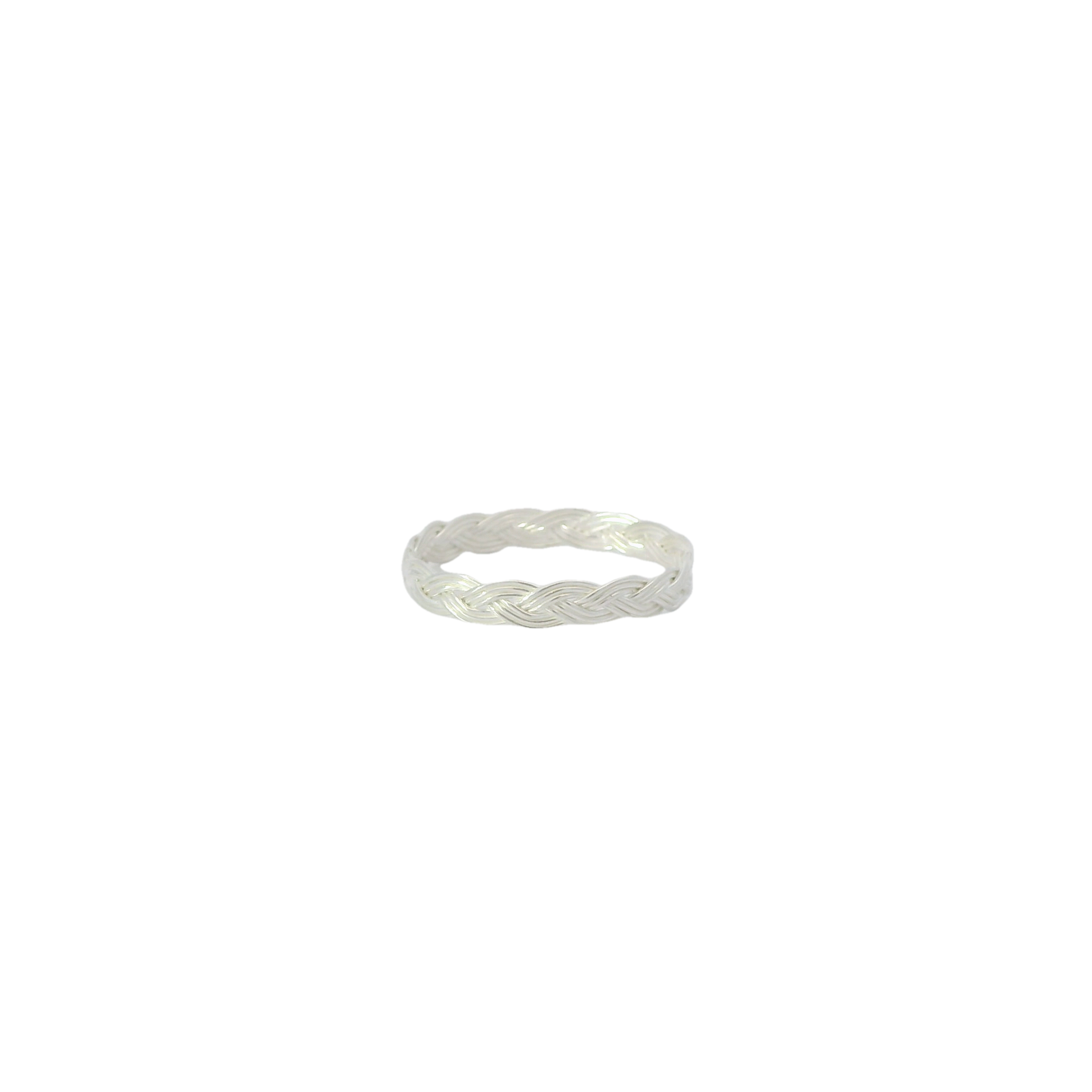 Sterling Silver braided ring