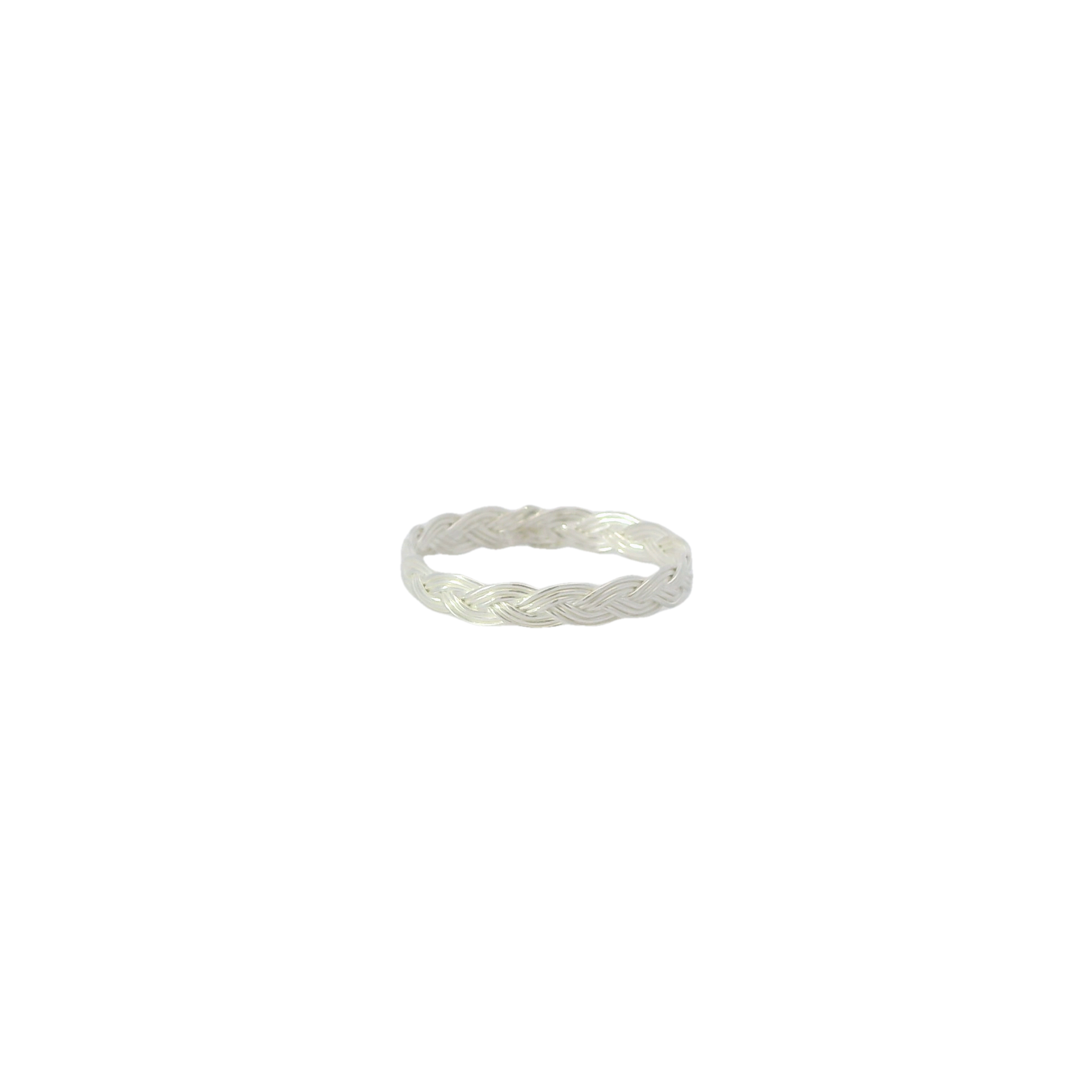 Sterling Silver braided ring