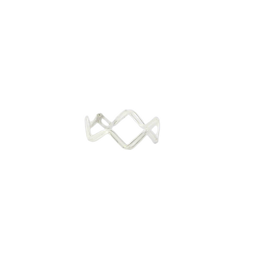 Sterling Silver Wave ring