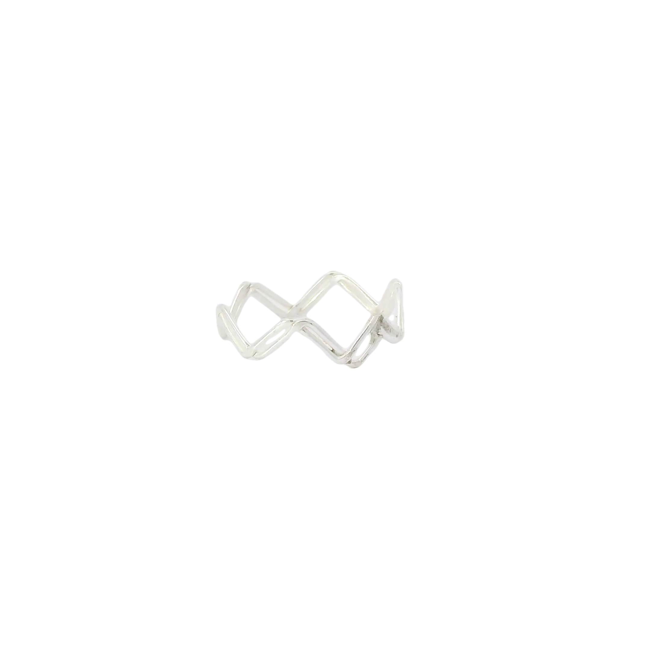 Sterling Silver Wave ring