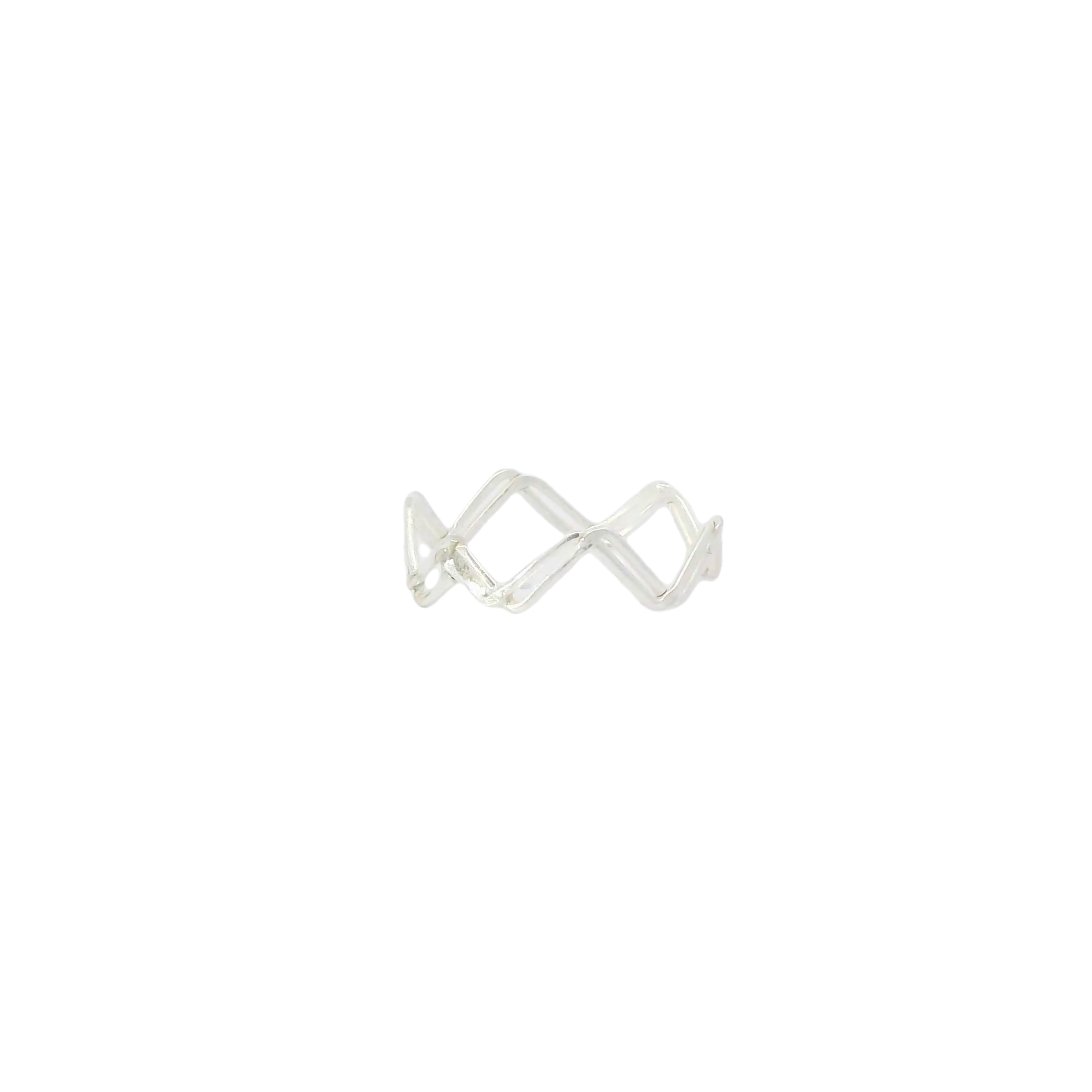 Sterling Silver Wave ring