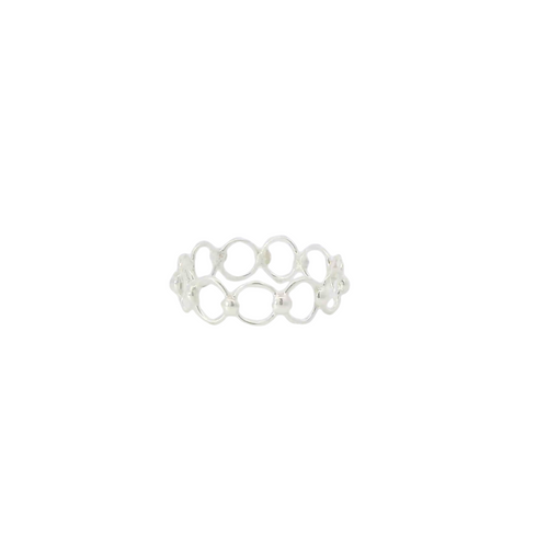 Sterling Silver Circle ring