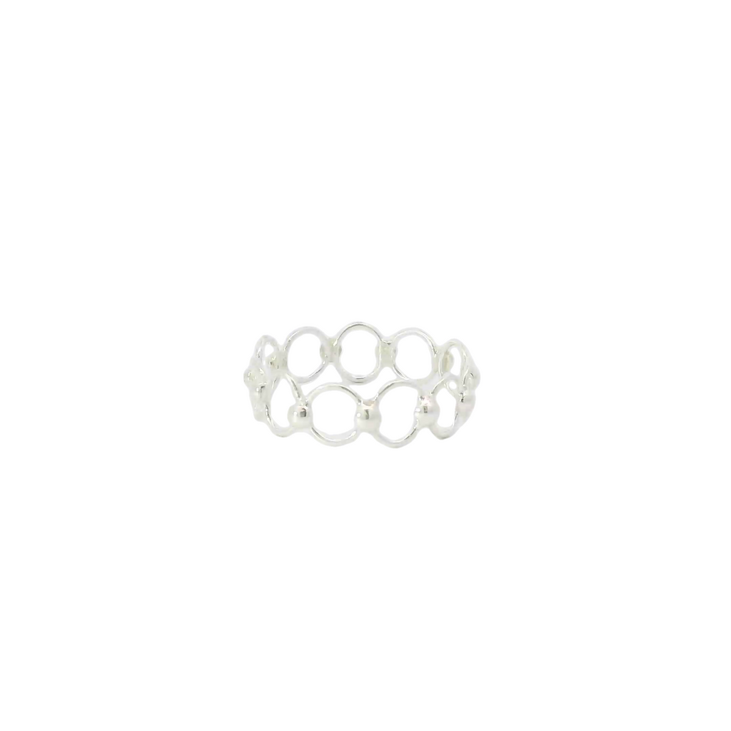 Sterling Silver Circle ring