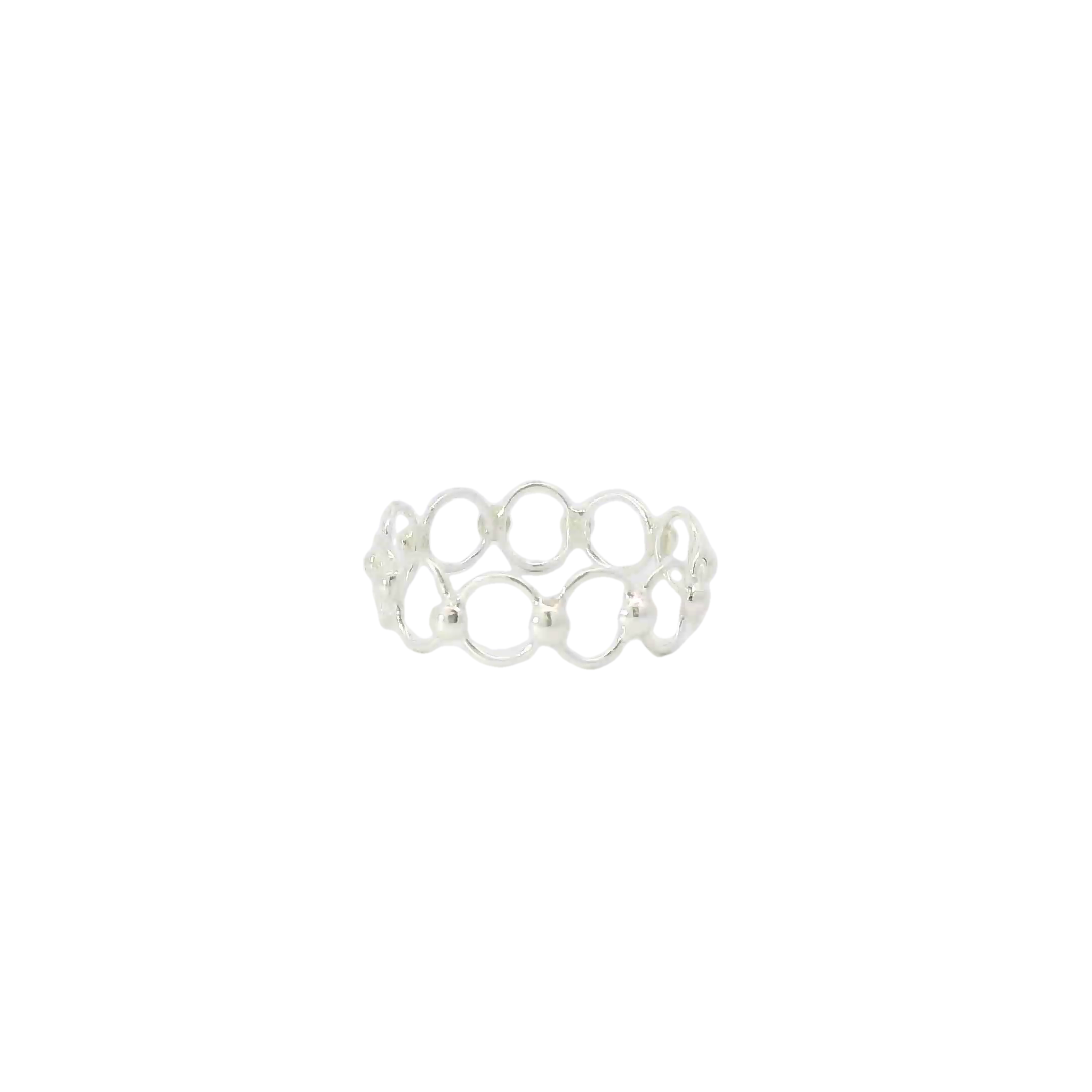 Sterling Silver Circle ring