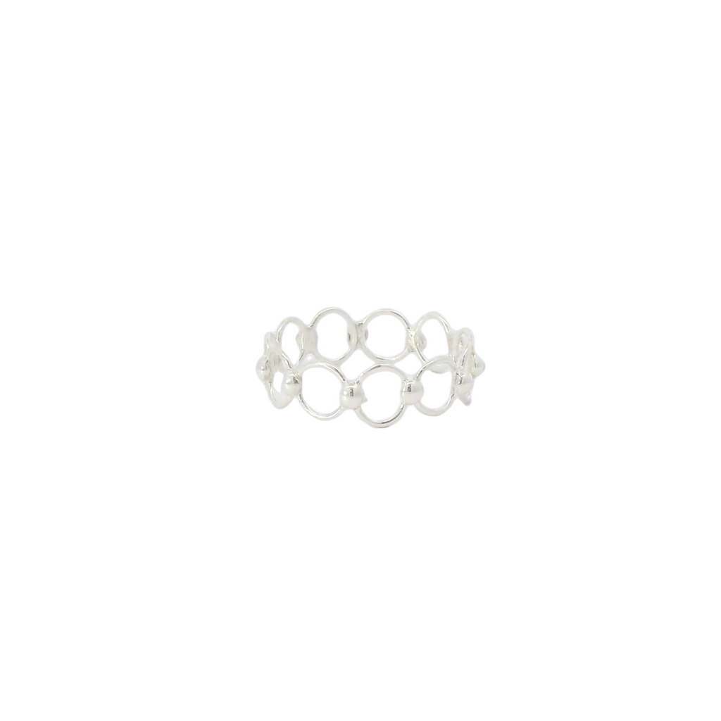 Sterling Silver Circle ring