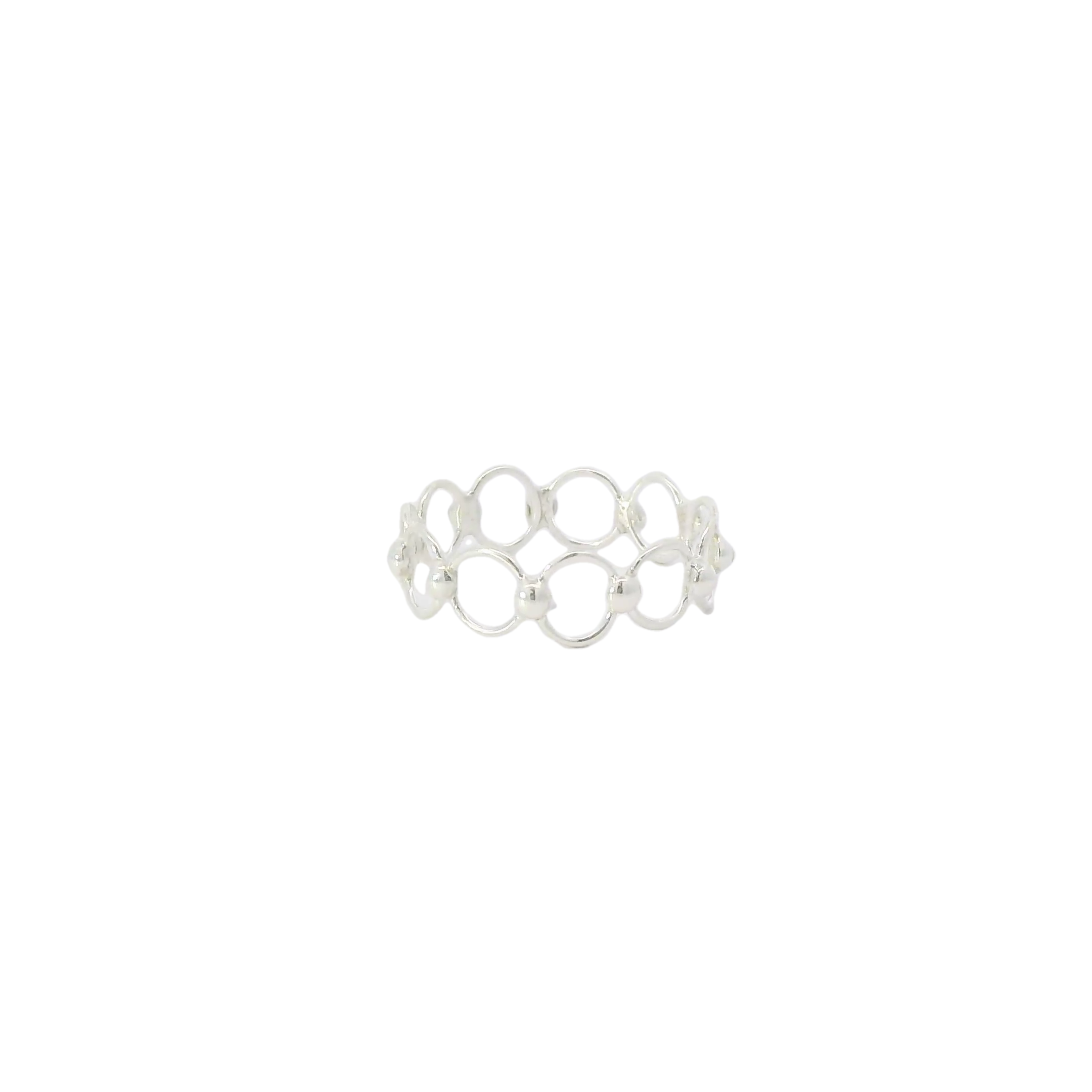 Sterling Silver Circle ring