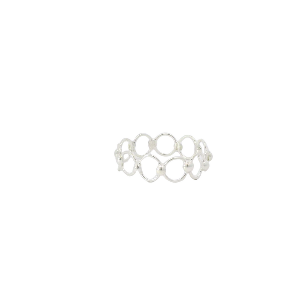 Sterling Silver Circle ring