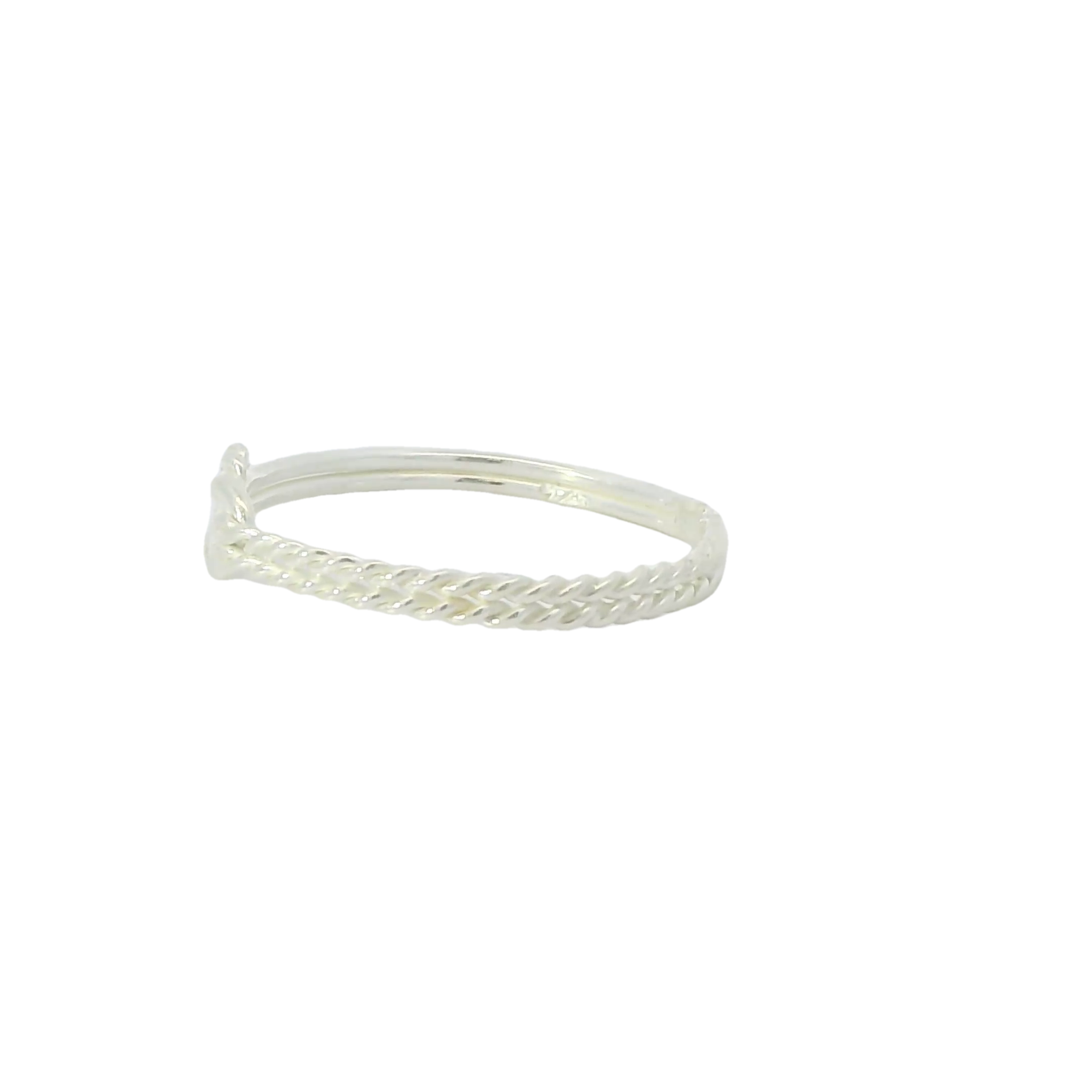 Sterling silver ring (Knot)