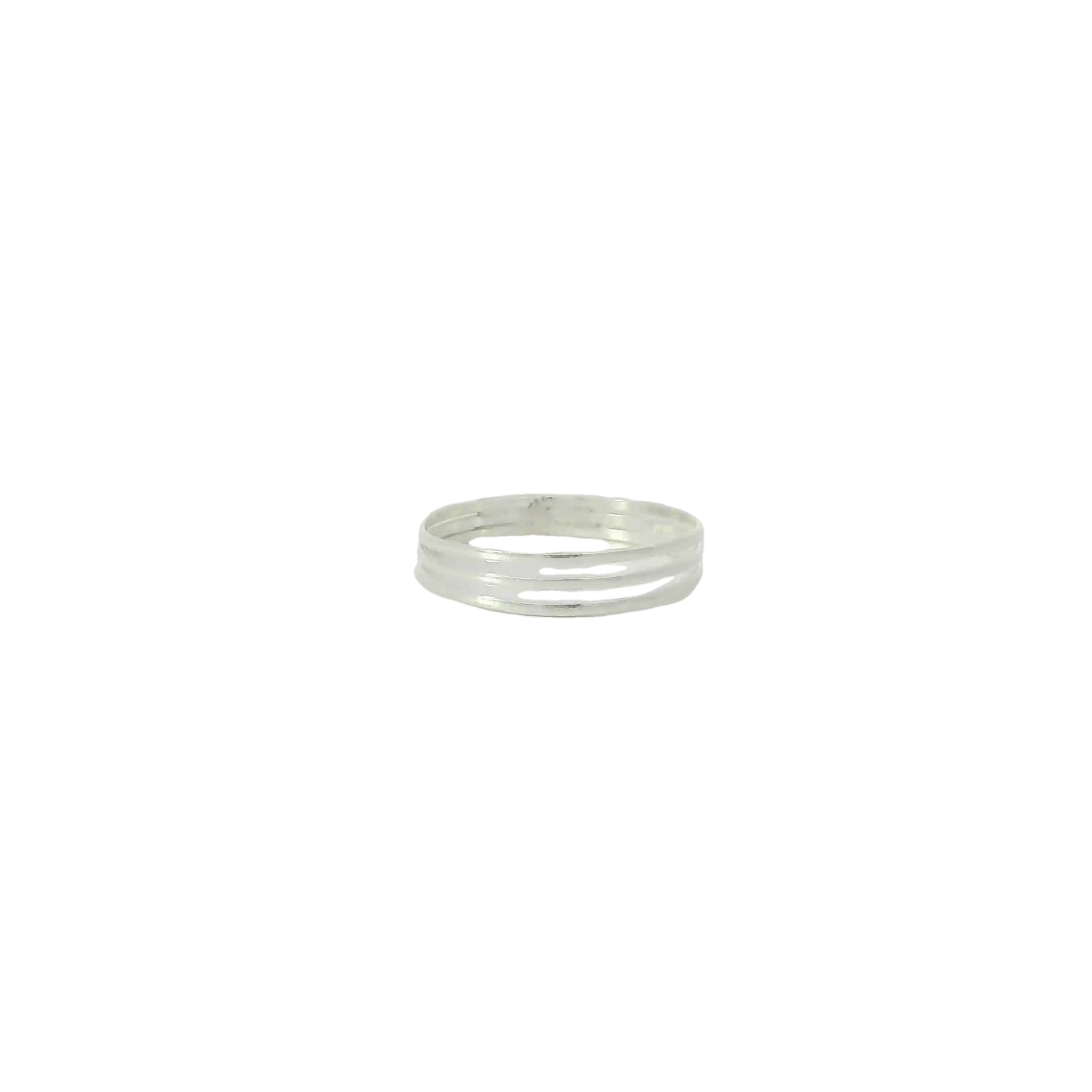 3 band Sterling Silver ring