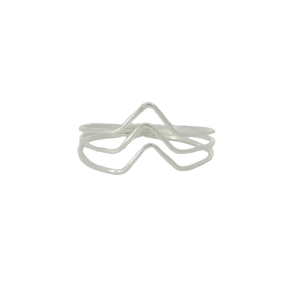 Sterling Silver ring (Wave)