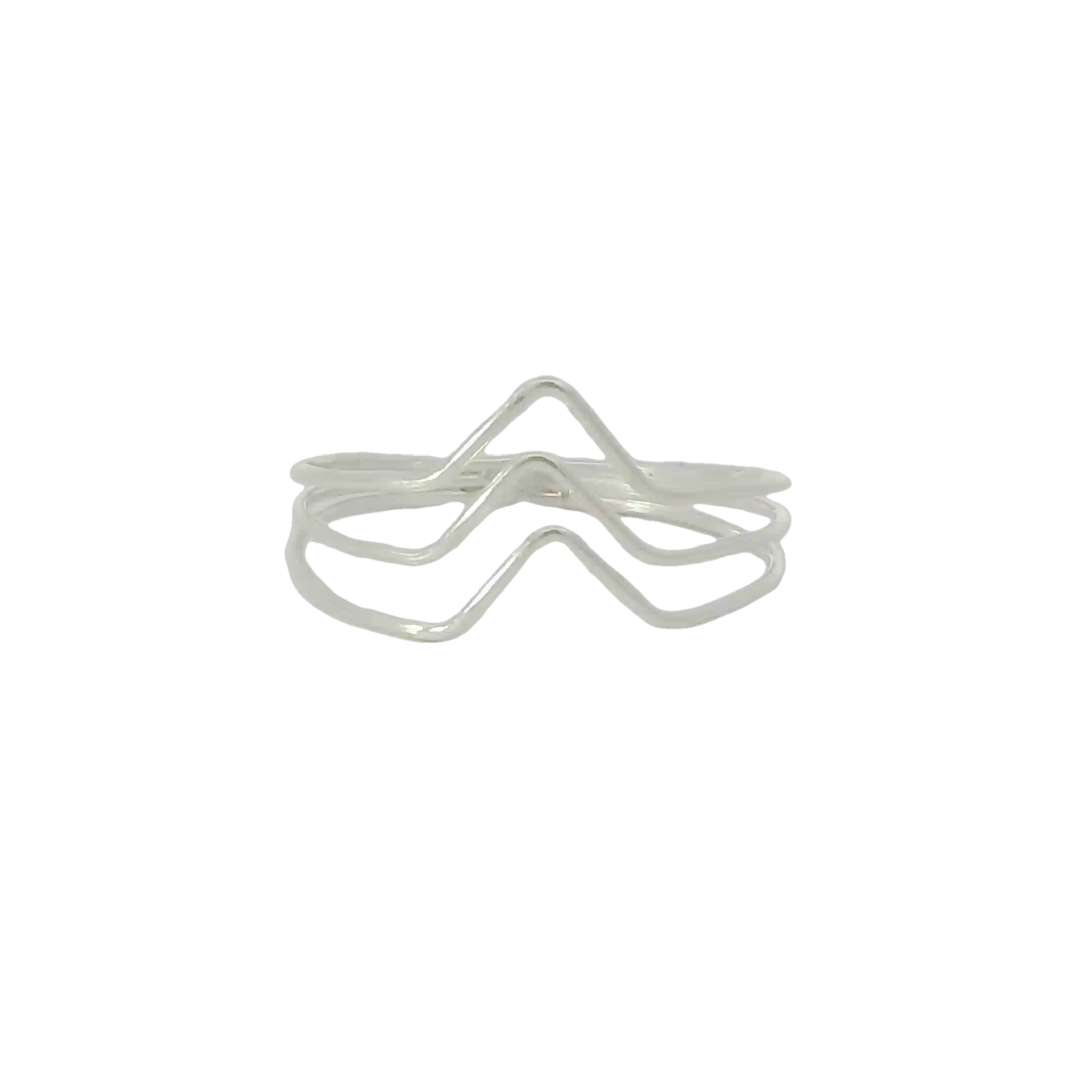 Sterling Silver ring (Wave)