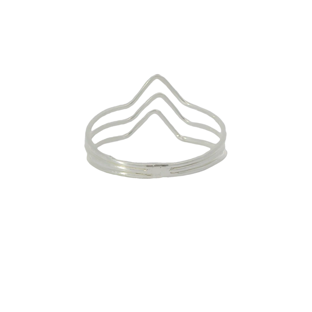 Sterling Silver ring (Wave)