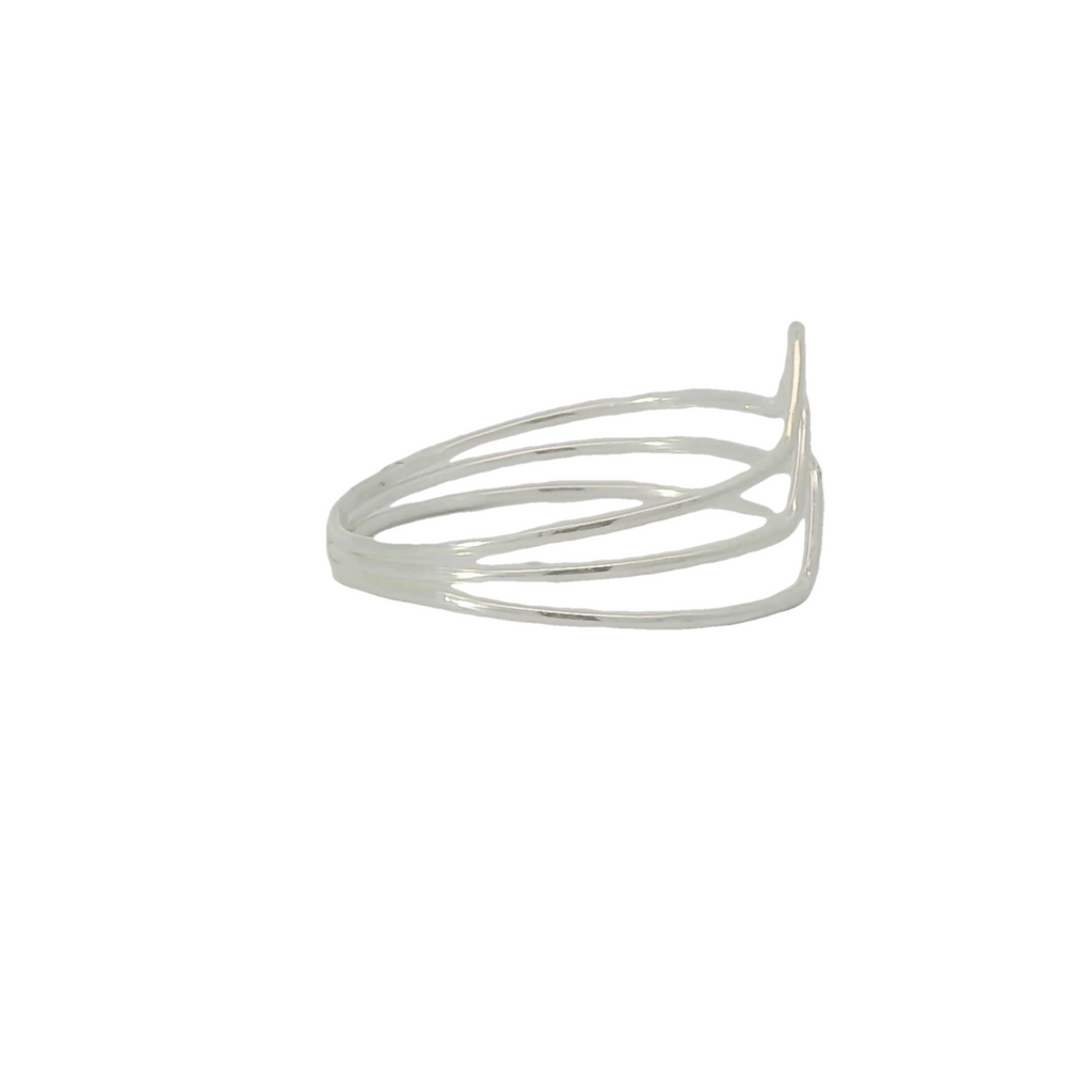 Sterling Silver ring (Wave)