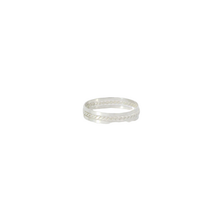 3 Band Sterling Silver Ring