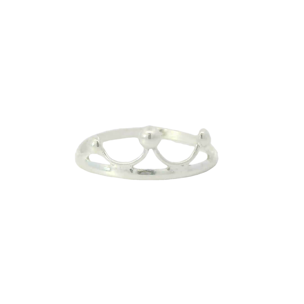 Sterling silver ring (Crown)