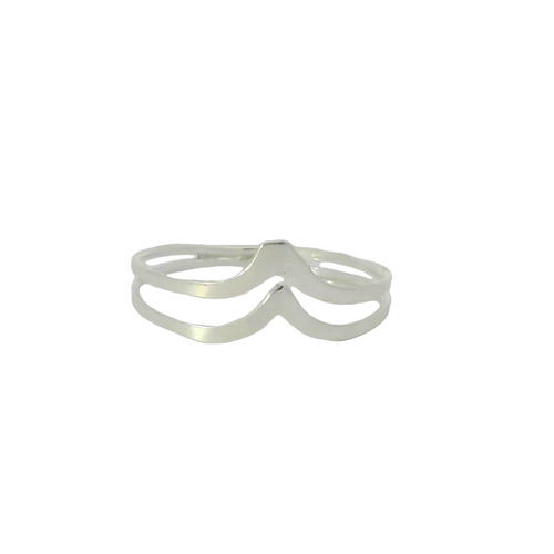 Sterling Silver ring (Wave)