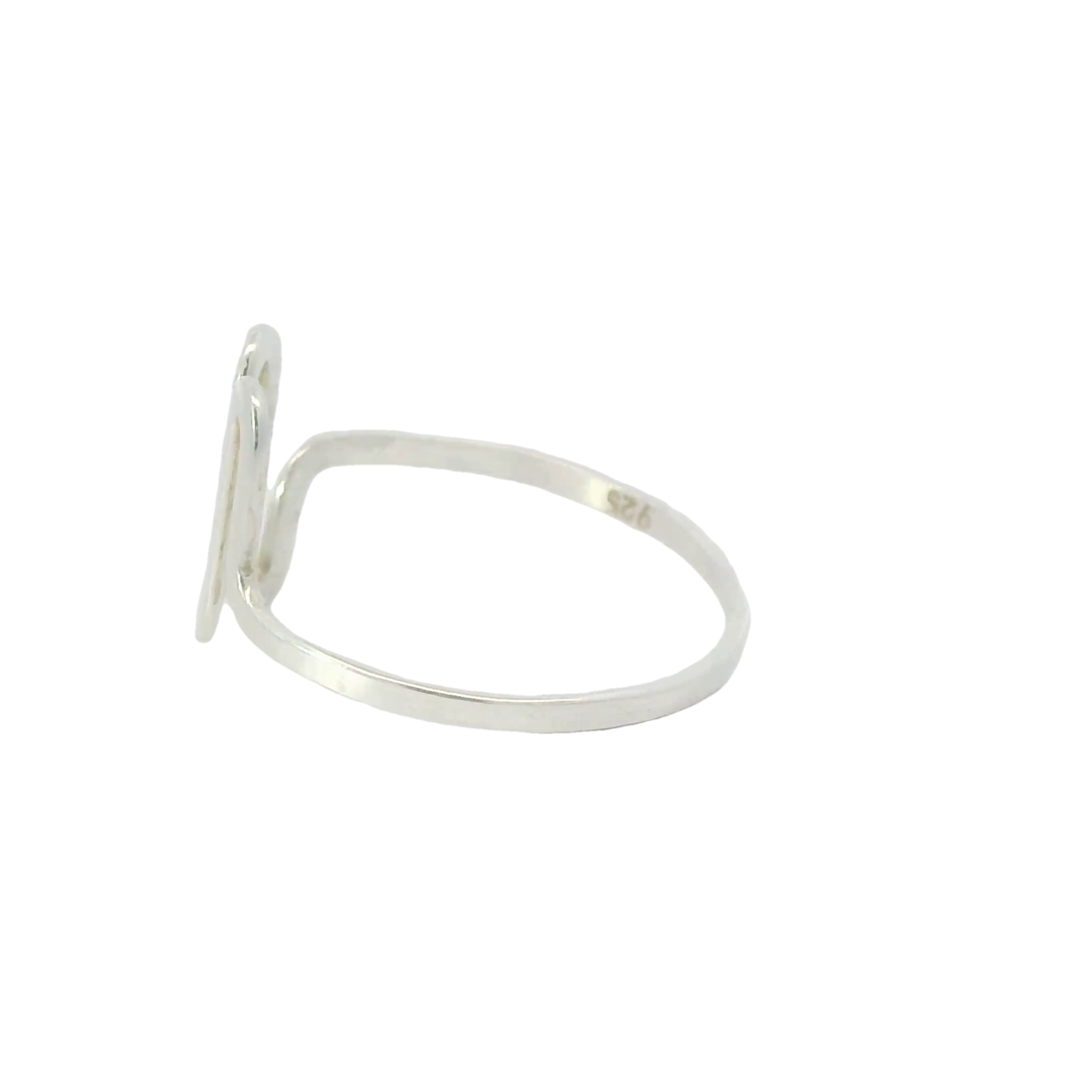 Sterling silver ring (Wave)
