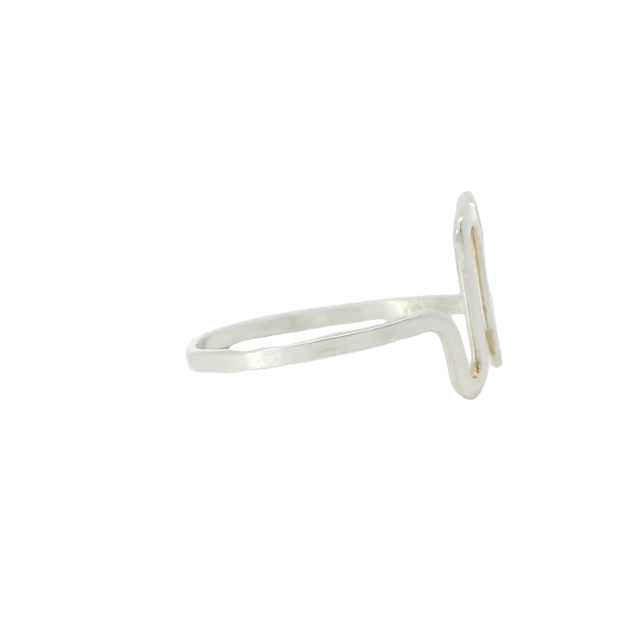 Sterling silver ring (Wave)