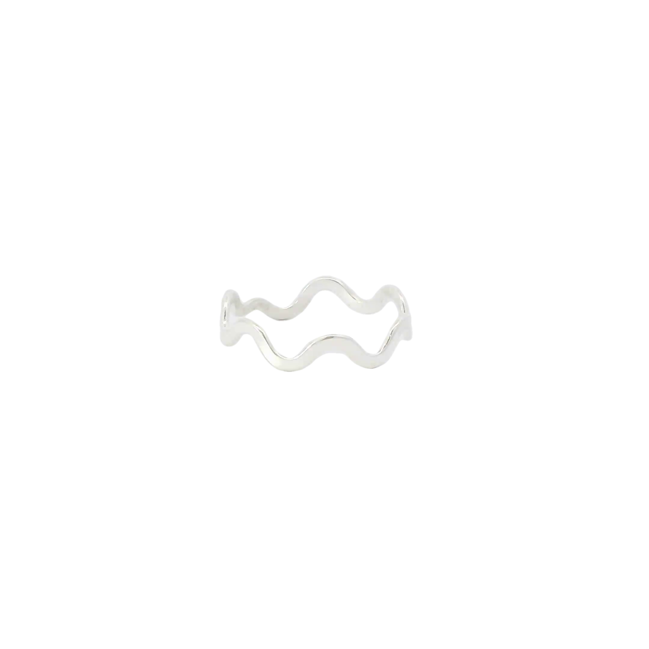 Sterling Silver Ring wavy