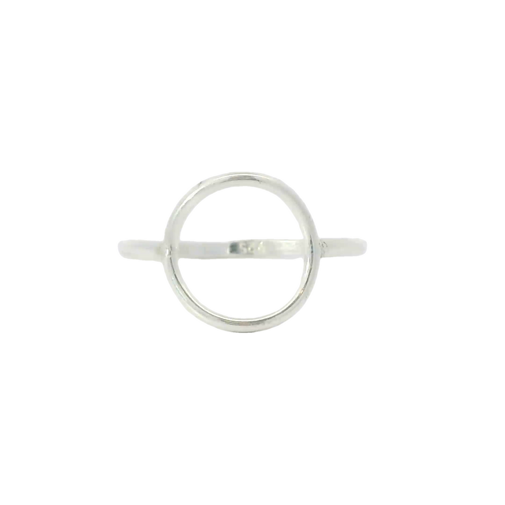 Sterling silver ring (Circle)