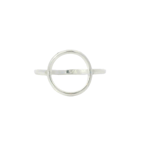 Sterling silver ring (Circle)