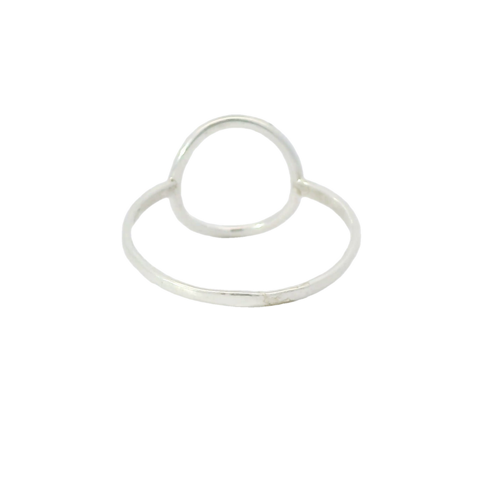 Sterling silver ring (Circle)