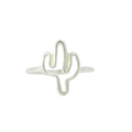 Sterling silver ring (Cactus)