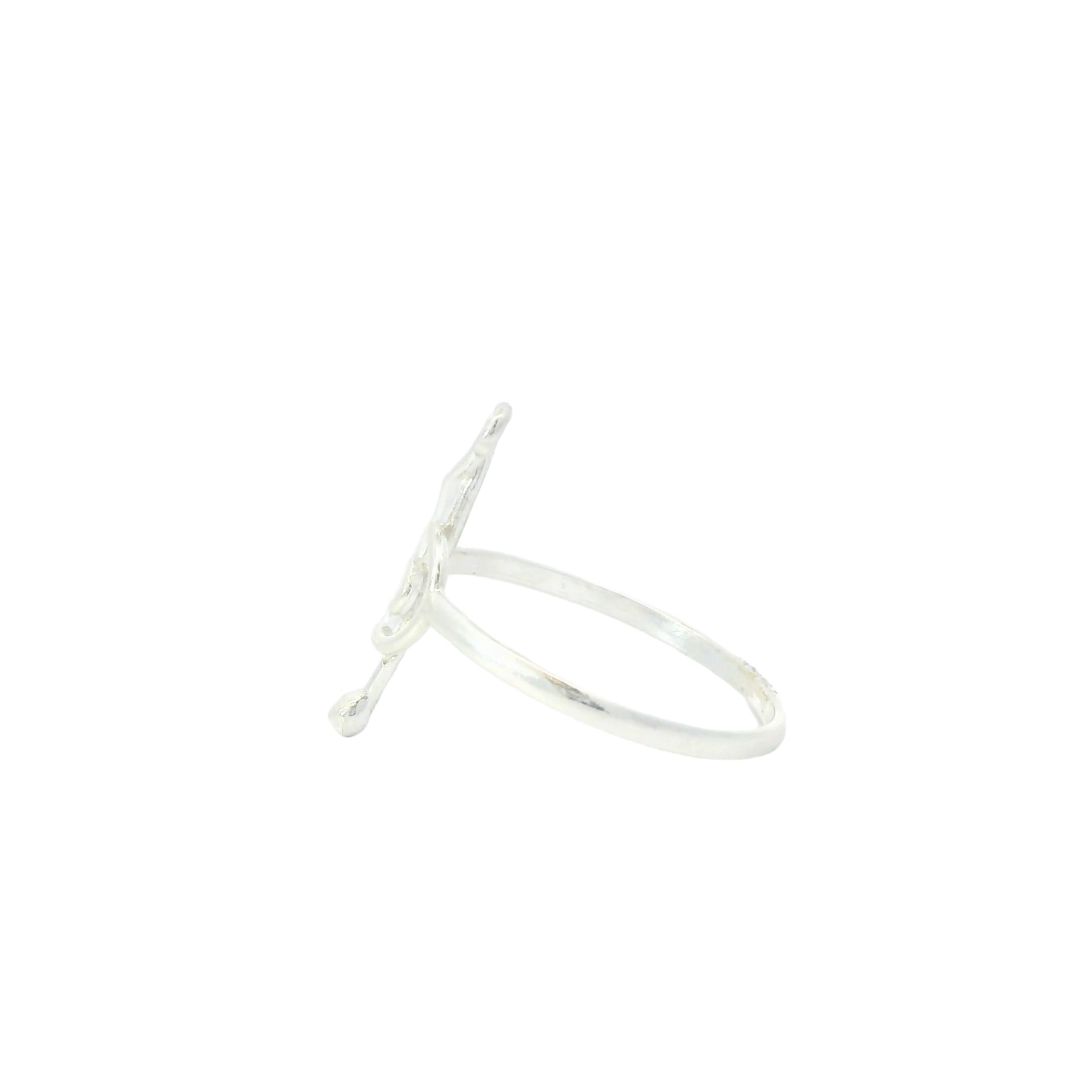 Sterling silver ring (Musical note)