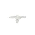 Sterling silver ring (Cowboy skull)