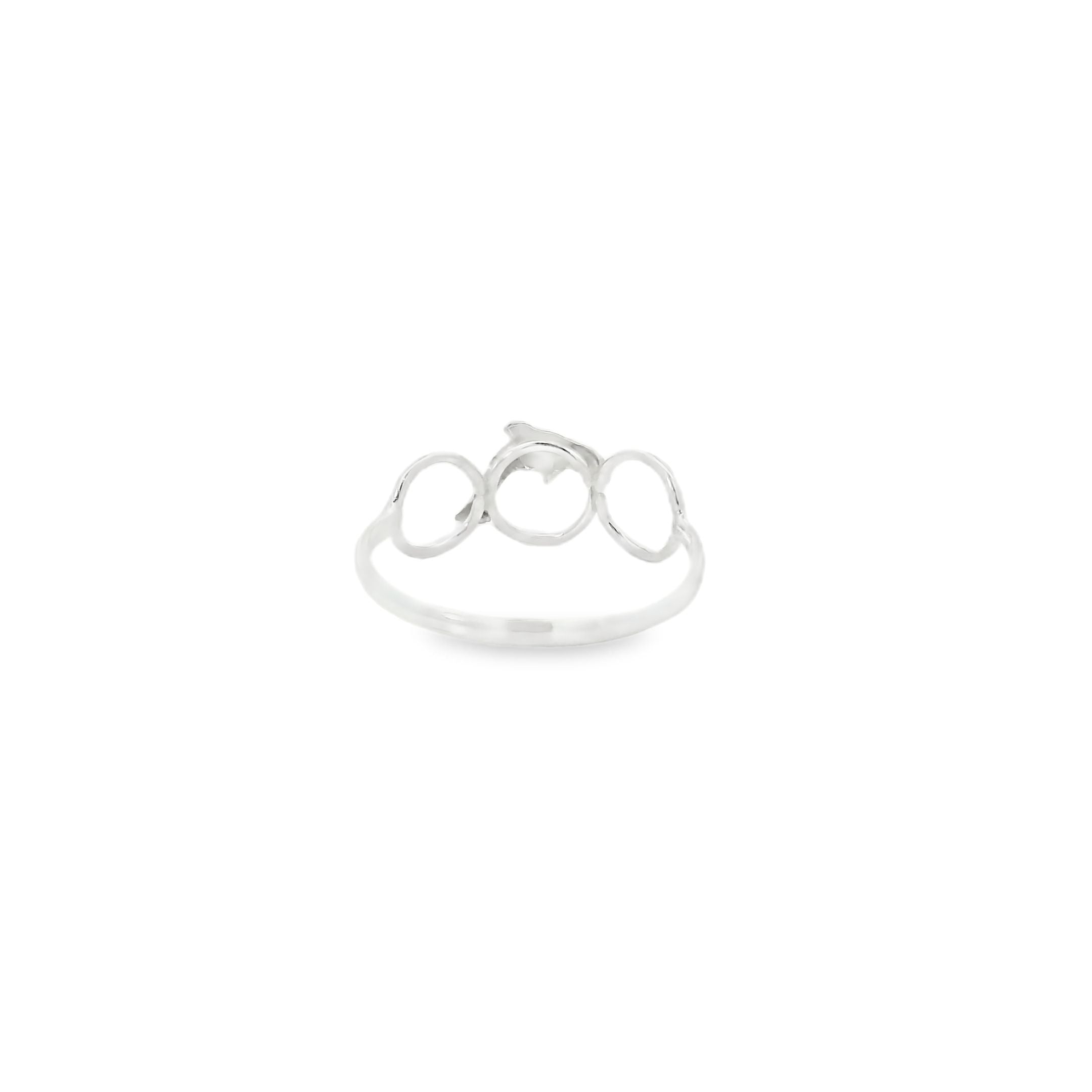Sterling silver ring (Dolphin)