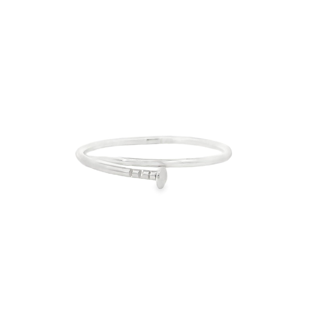 Sterling silver ring (Nail)