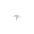 Tiny Hummingbird Sterling silver ring