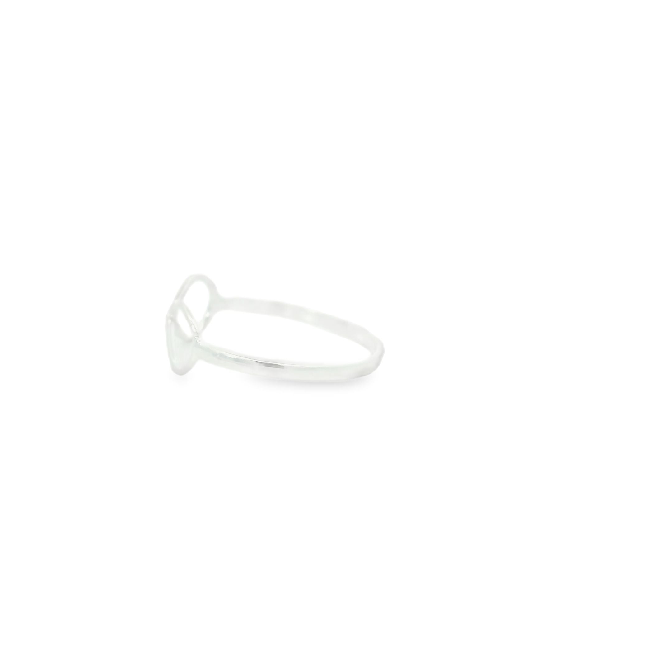 Sterling silver ring (Infinity)
