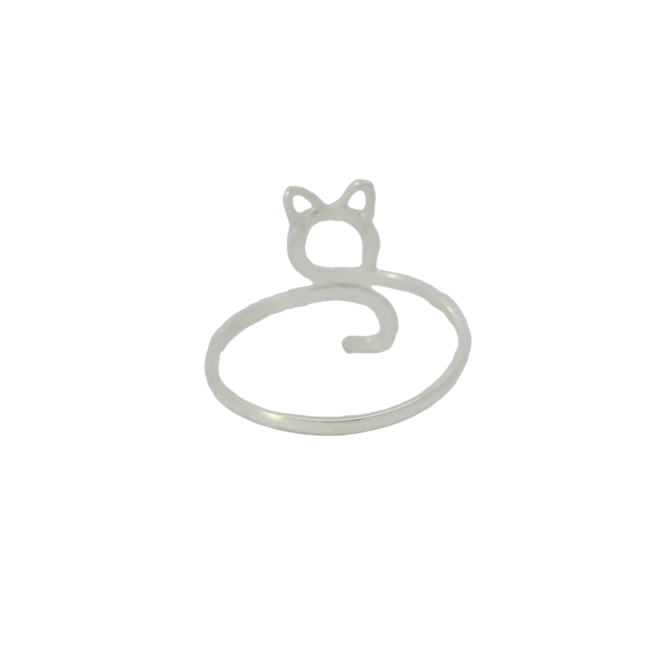 Sterling Silver ring (Cat)