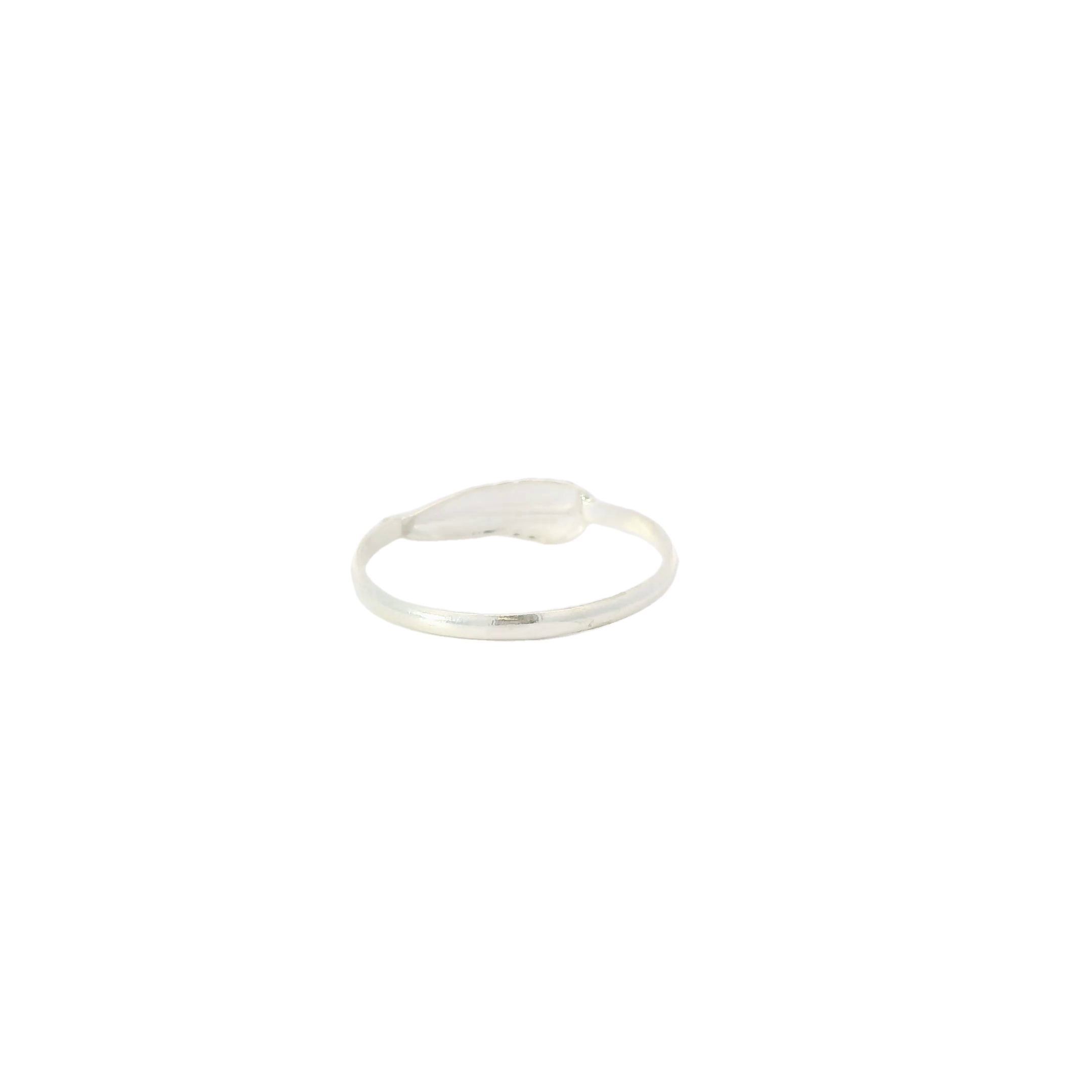 Sterling Silver feather ring