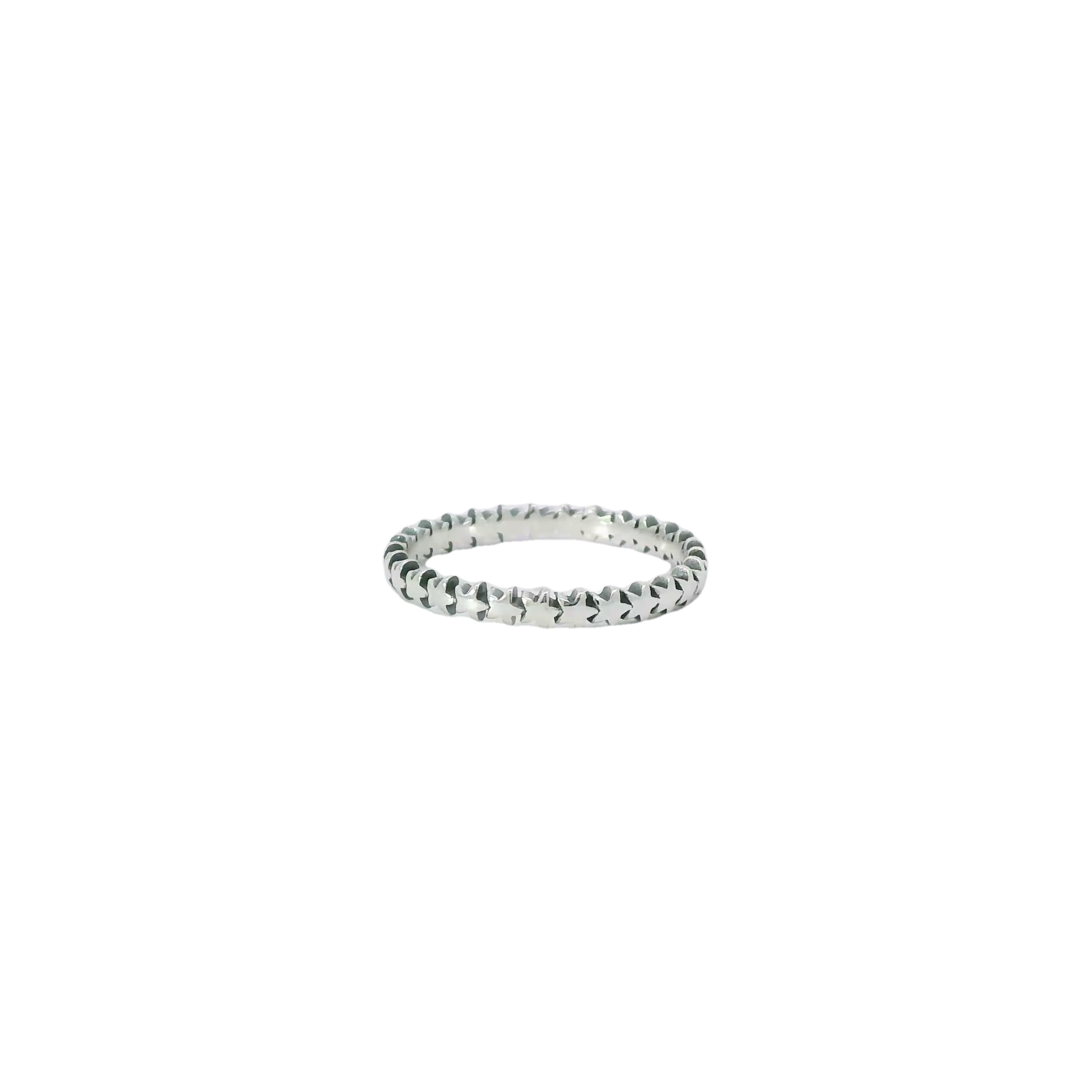 Sterling silver star ring
