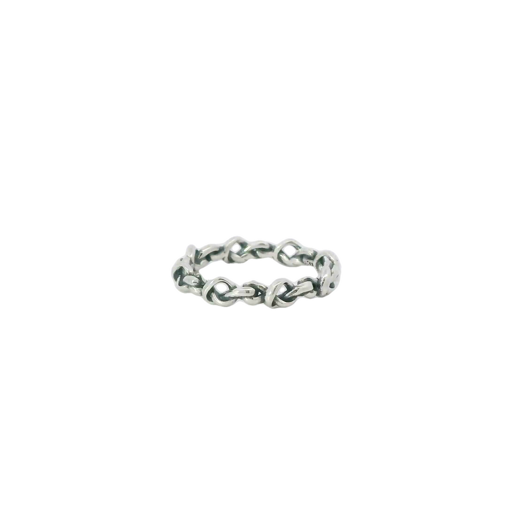 Sterling Silver Knots ring