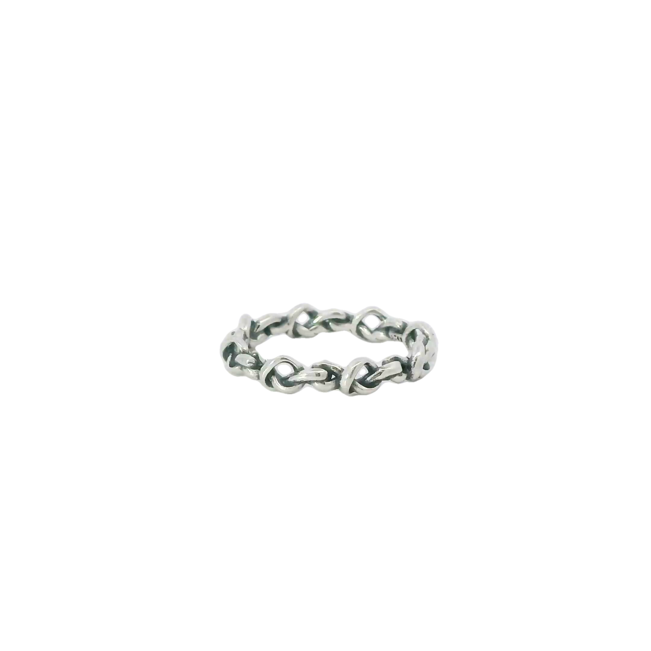 Sterling Silver Knots ring