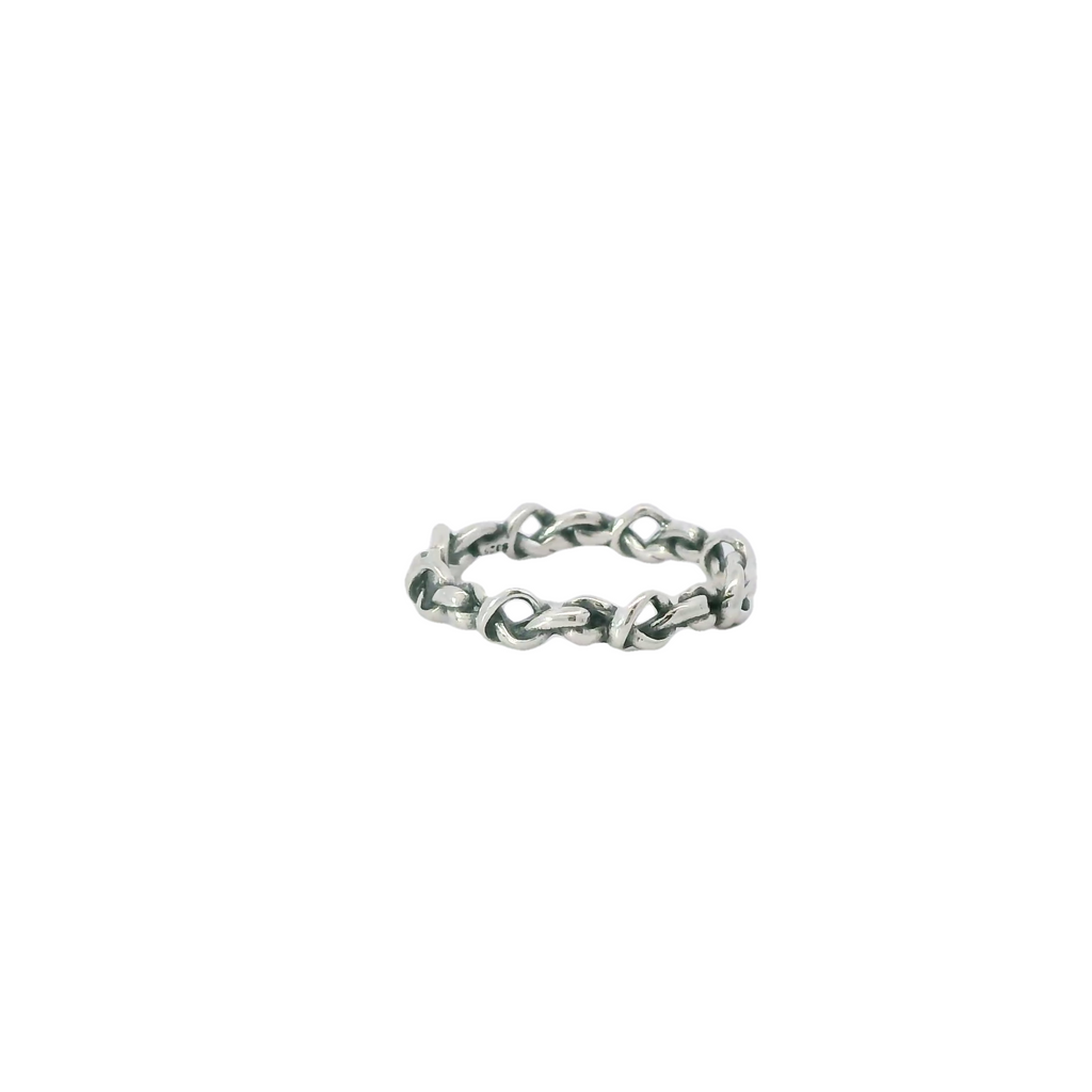 Sterling Silver Knots ring