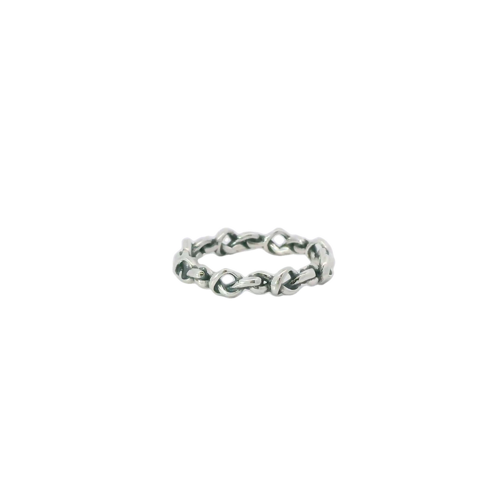 Sterling Silver Knots ring