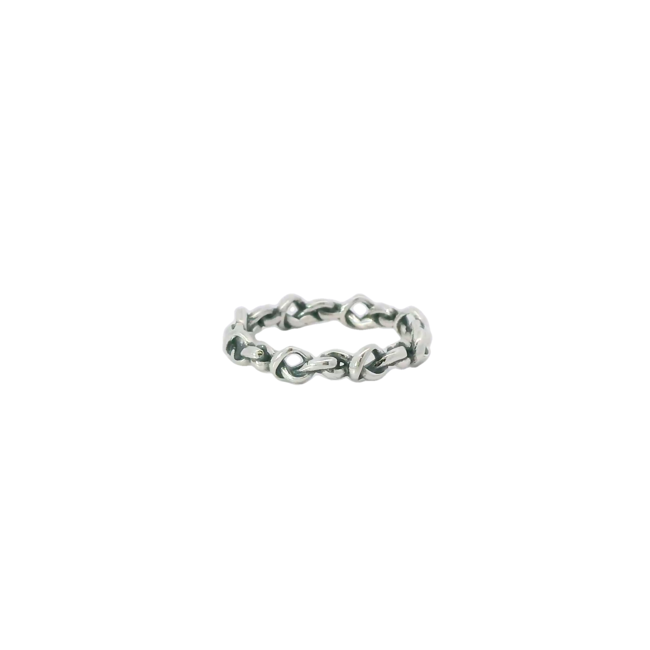 Sterling Silver Knots ring