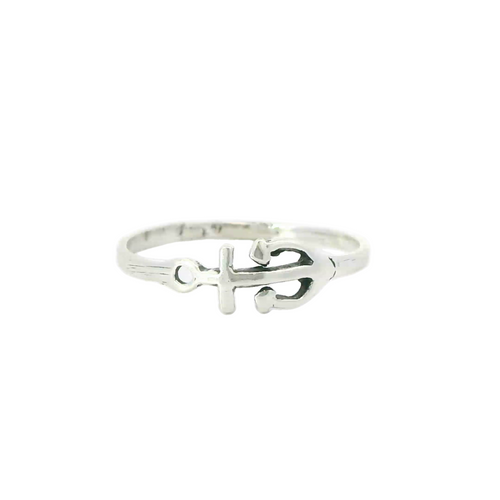 Sterling silver ring (Anchor)