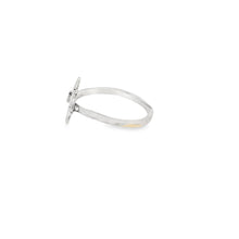 Load image into Gallery viewer, Sterling silver balloon dog with heart ring