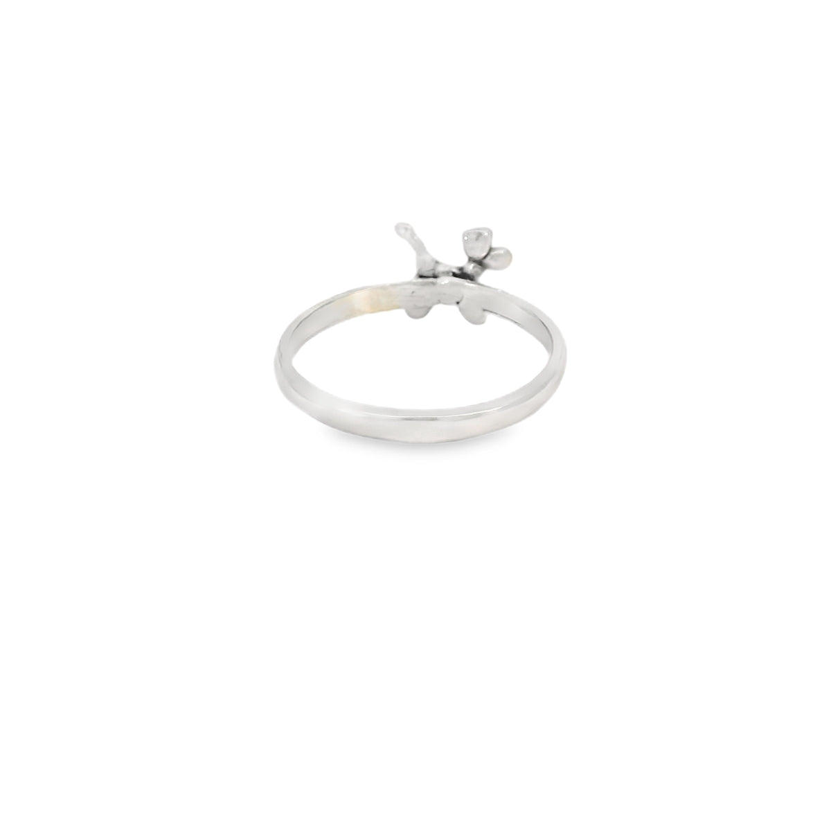 Sterling silver balloon dog ring